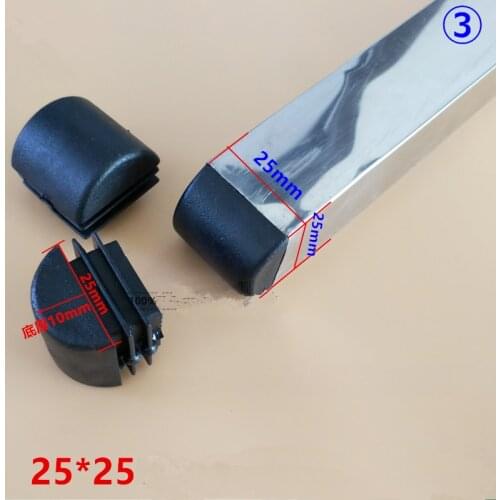 10pcs Plastic table chair leg cap Non-slip telescopic ladder Foot Cover pipe Blanking End plug furniture Floor Protector Pad