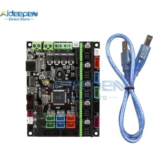3D Printer Board MKS Gen L V1.0 Controller Compatible With Ramps1.4/Mega2560 R3 Support A4988/TMC2208/2209TMC2100 Drivers
