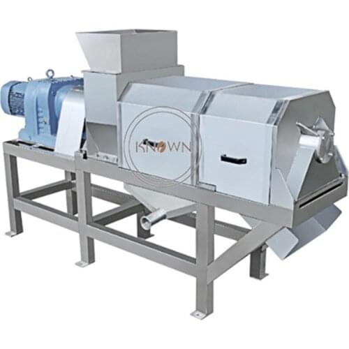Full Automatic Juice Extractor Screw Tea Leaves Ginger Pineapple Grape Press Machine Extractor Industrial Sludge Dehydrator