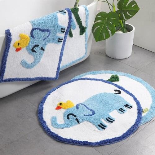 Bathroom Carpet Anti Slip Bathroom Mat Floor Mat For Bath Home Entrance Doormat Bedroom Bedside Toilet Carpets Rug Door Mats