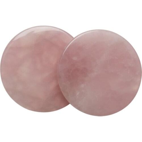 High Quality Pink/Green Jade Stone False Eyelash Extension Glue Adhesive Pallet Pad Round Jade Stone Eyelash Glue Makeup Tools