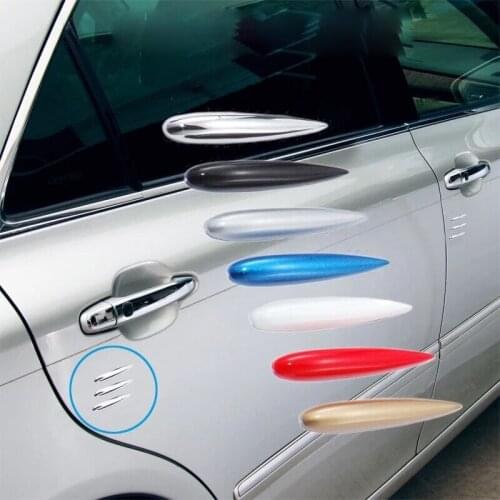 12 Pcs/set Car Door Edge Guard Car Styling Mouldings Strip Bumper Protector Anti-Scratch Strip Corner Door Protector Moldings