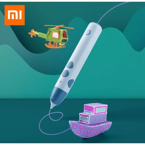 Xiaomi Xiaoxun 3D printing pen low temperature childrens 3D printer low temperature is not hot childrens educational toys DIY