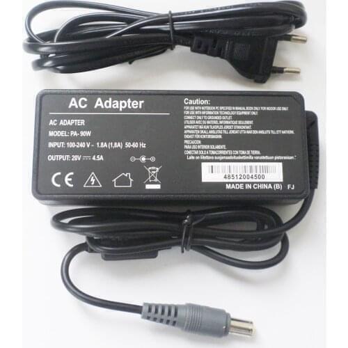 90W AC Adapter Charger Power Supply Cord For Lenovo ThinkPad T60 T60p T60t T61 T61p T61w Z60 Z60m Z60t Z61 Z61m Z61t Z61p Z61e
