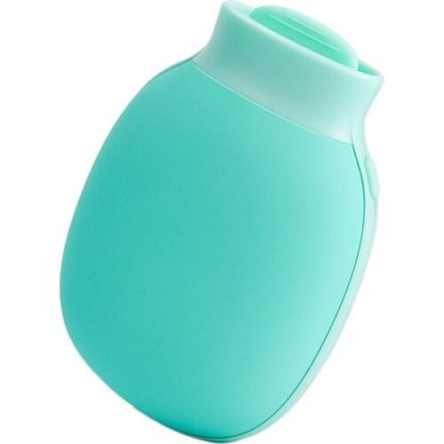 Rechargeable Hand Warmers Portable Mobile Power Supply Induction USB Charging Can Be Used For Phone Charging Blue