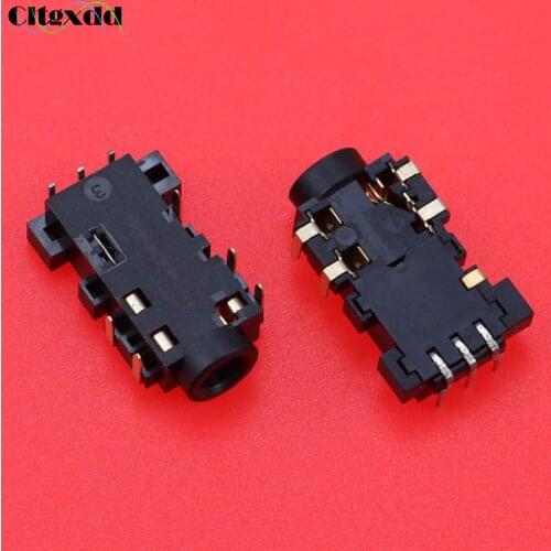 Cltgxdd 3.5mm Audio Jack for Asus N55SF N55SL G75 G75VX G75VW X32U U36JC U36SG Headphone Microphone Socket Connector