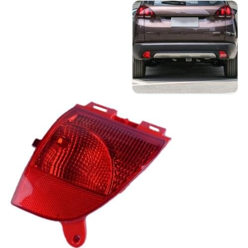 Car left rear bumper light taillight lamp brake without bulb 6350GH for Peugeot 308CC C3 2008 Citroen C3XR 2009-2014