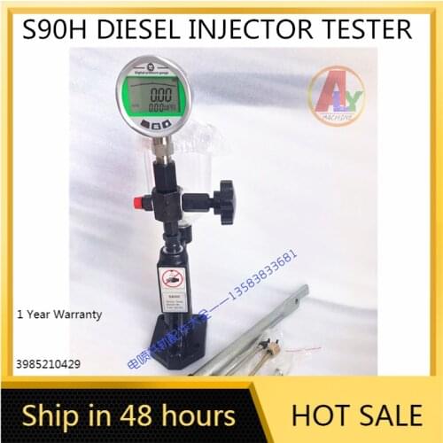 S90H Digital Instrument Display Type Diesel Common Rail Injector Nozzle Tester