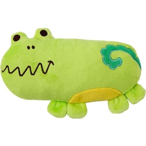 Pet Chew Toy Creative Pet Squeaky Toy Pet Sound Toy For Cats Dogs Squeak Chew Dog Toys Sound Green Frog Plush Fit For All Pets