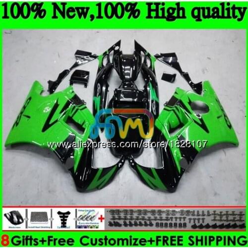 Body Green black +Tank For HONDA CBR 600F3 600 F3 FS CBR600FS 3BS.25 CBR600 F3 CBR600F3 1995 1996 1997 1998 95 96 97 98 Fairing