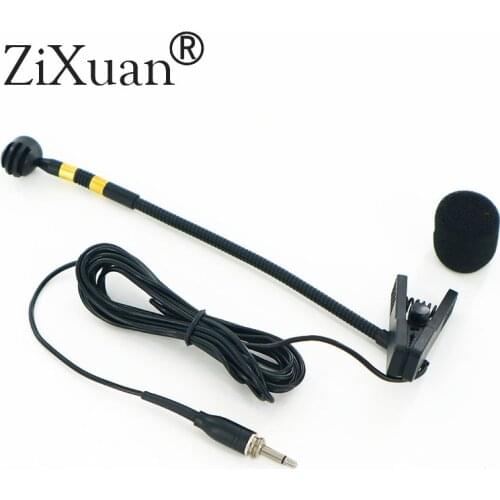 IM-20 3 Pin 4 PIN Mini XLR Plug 3.5mm Plug Music Instrument Microphone Omni Directional Type Sax Microphone