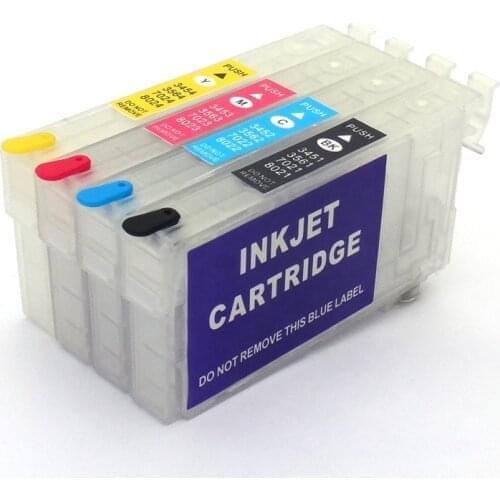 Vilaxh T40D Refillable Ink Cartridge NO Chip For Epson T40D1 T40D2 T40D3 T40D4 SureColor T3100 T5100 SC-T3100 SC-T5100 Printer