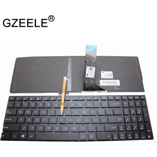 GZEELE new US Keyboard for ASUS K501 K501U K501UB K501UQ K501UW K501UX K501L K501LB K501LX A501L A501LB laptop With backlit