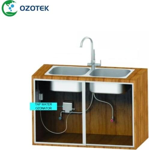 OZOTEK Ozone Drinking Water Generator 12V TWO003 0.2-1.0 PPM 200-900 LPH Free Shipping