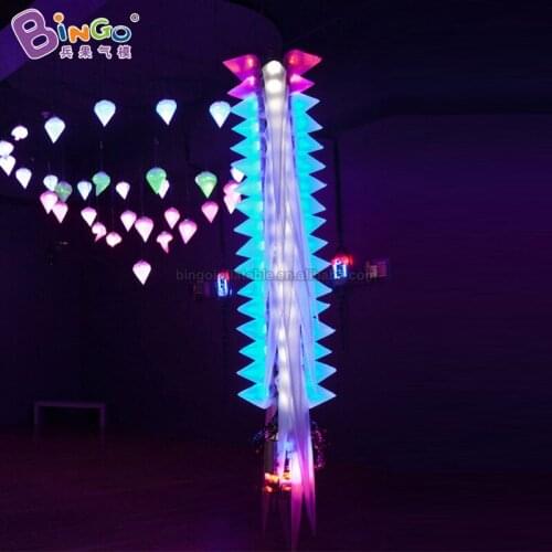 Personalized 3.6x1x4 meters inflatable LED light for bar or shop decoration