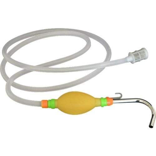 Portable Outdoor Fishing Water Intake Hand Pump Dispenser Tool with 2m Pipe