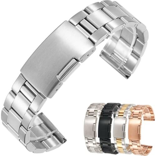 Stainless Steel Strap 26mm 28mm 30mm Metal Watch Band Link Bracelet Watchband For Diesel Watch Strap Mens Wrist Watch Bands