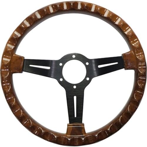 350mm ABS Wooden Car Steering Wheel Racing Universal Car accessiores for BMW e46 e60 for toyota for Honda