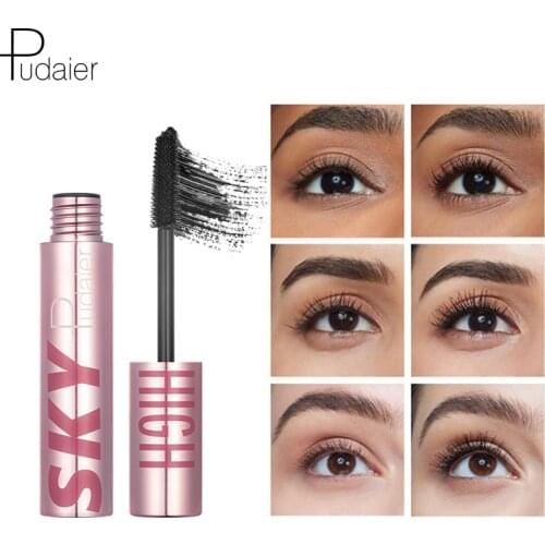 Pudaier 4D Mascara Volume Waterproof Lash Extensions Makeup Silk Graft Growth Fluid Professional Rimel for Eye Cosmetics Eyel