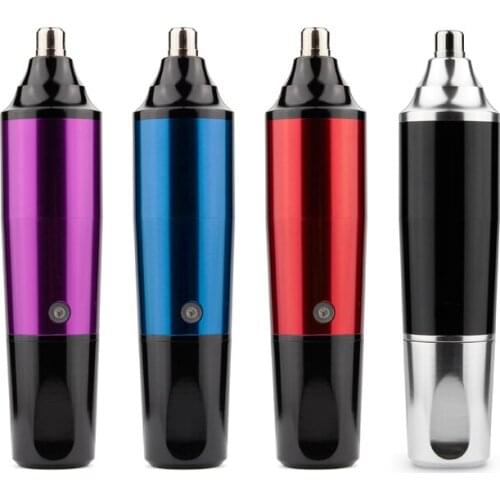 1pcs 2018 new HOT Tattoo Rotating Pen Hybrid Permanent Makeup Tattoo Machine Strong Quiet Power Supply Tattoo pen free shipping