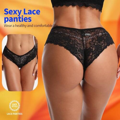 3PCS Panties Womens Underwear Tanga Sexy Underwear Women Female Underpanties Cotton Thong Interior Femenina Lingerie G-string