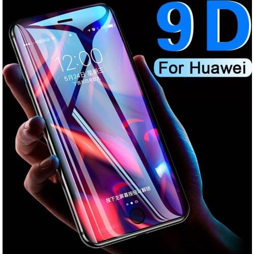 9D Glass for huawei nova 3 3i Protective Glass For huawei y9 2019 y5 lite y6 y7 prime 2018 JKM-LX1 P Smart Z screen cover film