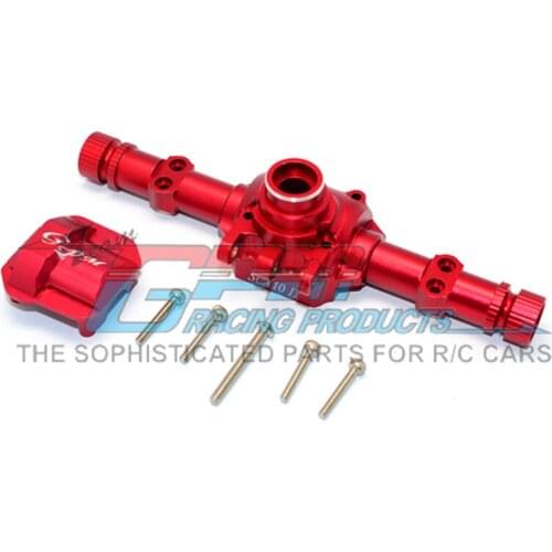 GPM ALUMINIUM FRONT/REAR AXLE HOUSING WITH COVER For AXIALSCX10 II 90047 RC Upgrade