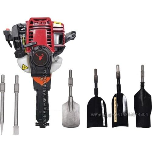 Gasoline four-stroke high-power sapling digger,ditcher,Pickaxe trencher,digging ball,transplanting and cutting roots