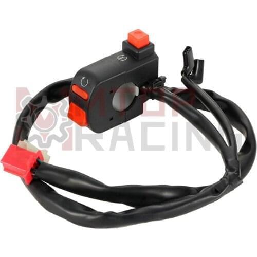 RHS Switch Block Cable Start Run OFF Control For Honda CBR900RR Fireblade 1992 1993 OEM 35130-MW0-600