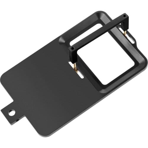 CNC Aluminium Alloy Camera Gimbal Mount Adapter Switch Plate w Plastic Fitting Clip for Gopro 9 8 7 6 M3 Counterweights Optional