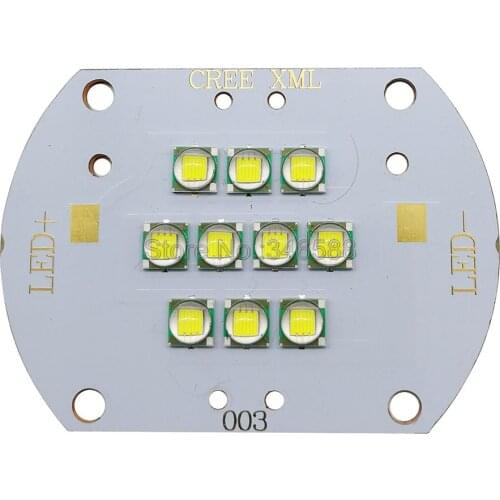 Cree XLamp 100W XM-L XML T6 Cool White Warm White Neutral White Royal Blue DC 30V - 36V 3A High Power LED Lighting For DIY