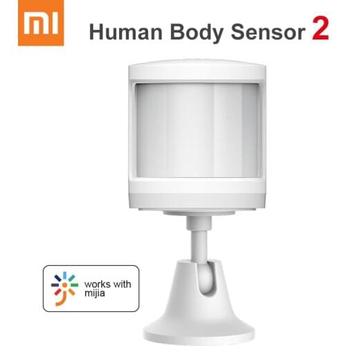 Xiaomi Smart Human Body Sensor 2 Motion Movement Detect Sensor Home Security Work With Bluetooth Mesh Gateway Mi Home Remote