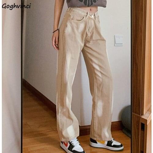 Jeans Women Tie Dye Cool Trouser Pockets Girls Students BF Hip Hop Punk Fashion All-match High Waist Ulzzang Chic Straight Loose