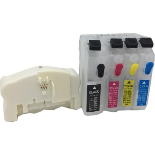 Einkshop QE-565 Chip Resetter + Refillable Ink Cartridge For Brother LC103 LC105 LC107 LC113 LC115 LC117 LC123 LC125 LC127 LC133