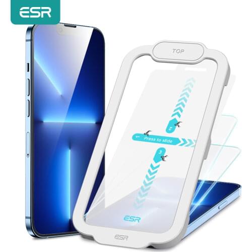 ESR for iPhone 13 Screen Protector Full Cover HD Tempered Glass for iPhone 13 Pro Max Protective Film For iPhone 13 Mini 2021