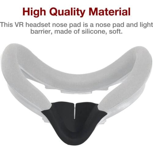 For Oculus Quest 2 VR Headset Nose Cover Pad Light Blocking Pad Light Barrier Psvr 1650 Super For Htc Vive For Oculus Rift S