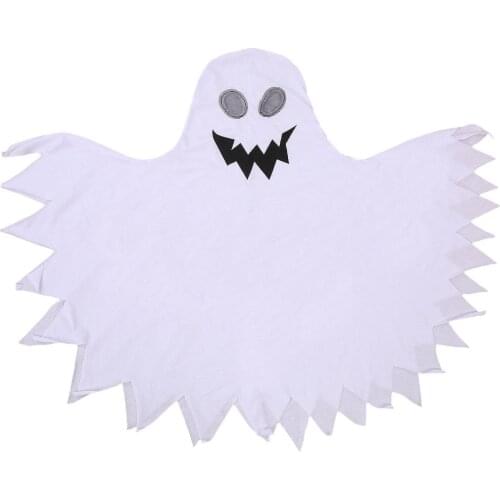 Halloween Baby Kids Boys Cloak Outfits Cartoon Print Long Sleeve Hooded Cover Long Cloak Cape 2-6 Years