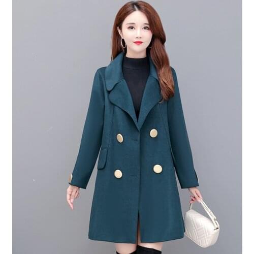 HIKAEOM Womens Camel Coats