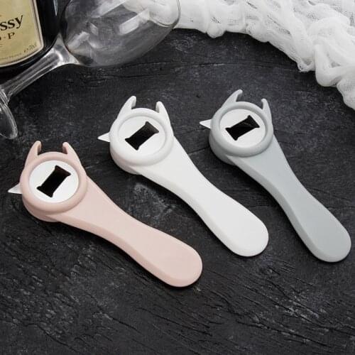Creative Four-in-one Multi-purpose Bottle Opener Beverage Cans Beer Opener Can Opener For Easy Storage Beer Opener Kitchen Tool