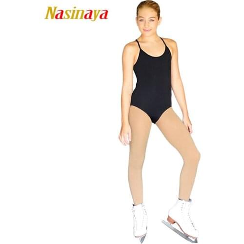 Nasinaya Figure Skating Leotard Jumpsuit For Girl Kids Women One Piece Customized Patinaje Ice Skating Costume Gymnastics 12