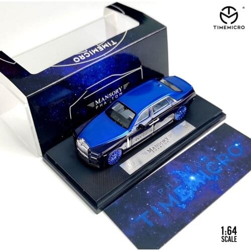Timemicro 1:64 Eight generations Rolls Royce Phantom VIII RR modified Simulation model car
