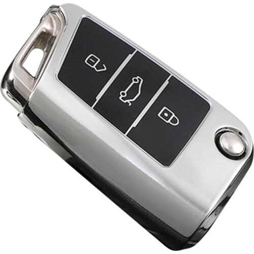 Non Slip 360 Degree Mini Stylish Easy Install Shockproof Practical Dustproof Car Key Cover Portable Remote Fob Fit For Golf