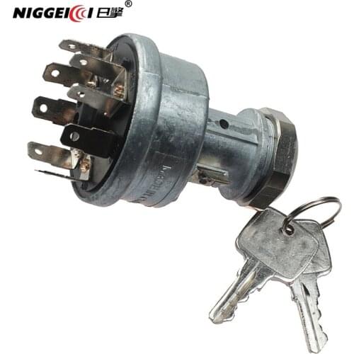 RE45963 Ignition Switch with Keys Fit John Deere Tractor 4400 4600 4500 4300