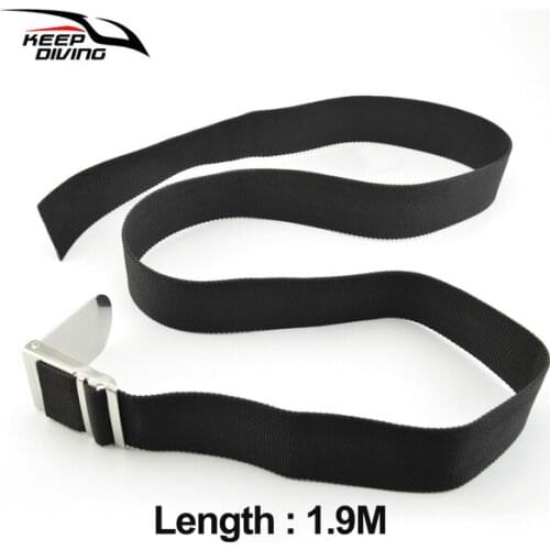 KEEP DIVING 1.3M ~ 1.9M Diving Weight Belt With Stainless Steel Buckle BCD Accessories Diving Equipment
