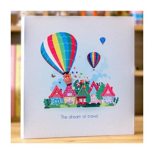 Diy self-adhesive film handmade photo album this album baby growth album family universal children record gift