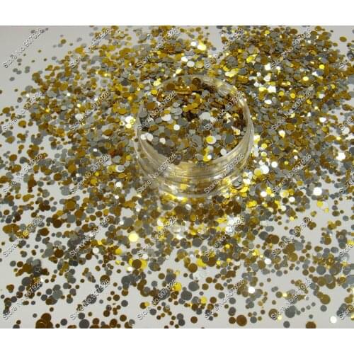 Mix colors Dot nail art Glitter Round Paillette nail glitter design for nail gel polish,make up,decoration