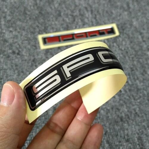 SPORT Car Decal Sticker Car Sticker Emblem Logo For BMW Honda Audi Ford Hyundai Mazda Kia Accessories Automobiles Motorcycle