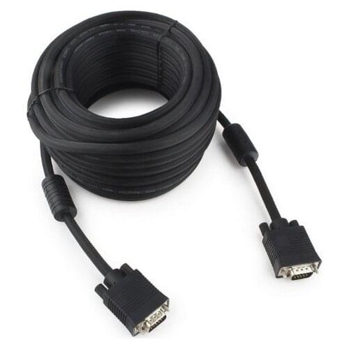 VGA Extension Cable GEMBIRD CC-PPVGA-15M-B Black (15 M)