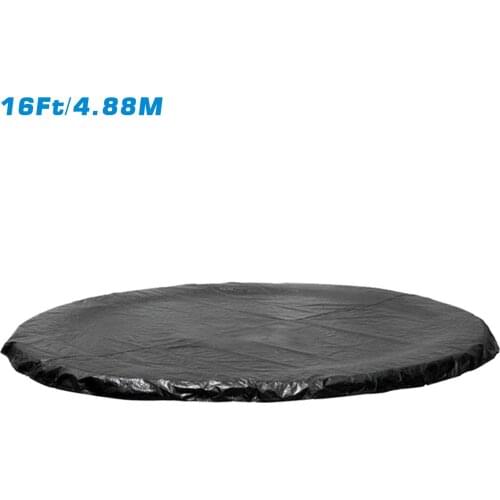 15-16 feet UV Resistance Round Trampoline Weather Cover Waterproof Trampoline Protector Provide Full Protection Covers 4.57-4.8m