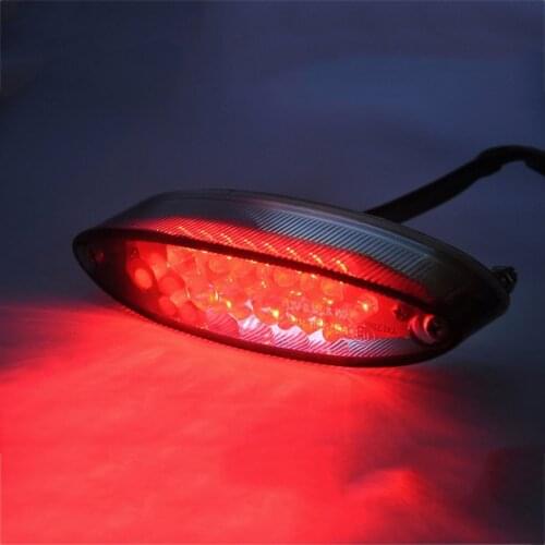 KC661 Motorcycle LED Rear Lights Motorcycle Lighting Moto Tail Brake Light Indicator Lamp Motorcycle Accessories